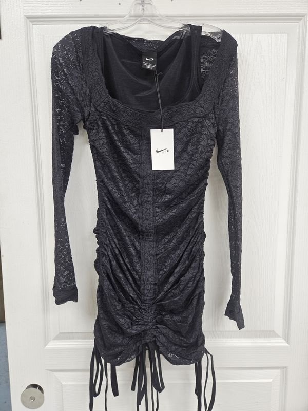 Nike R.T. Women&#39;s Ruched Dress, Black