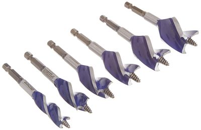 IRWIN SPEEDBOR Drill Bit Set for Wood, 4-Inch, 6-Piece