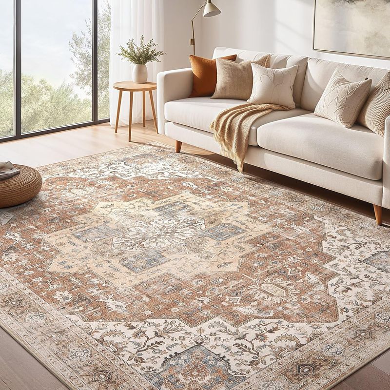 DTICON 10&#39;x14&#39; Machine Washable Area Rug