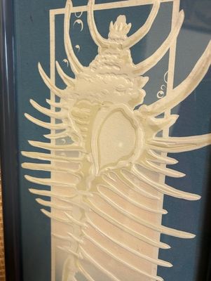 &#39;Venus Comb&#39; 1982 Vintage Roy Williams Pencil SIGNED Embossed Serigraph 1982