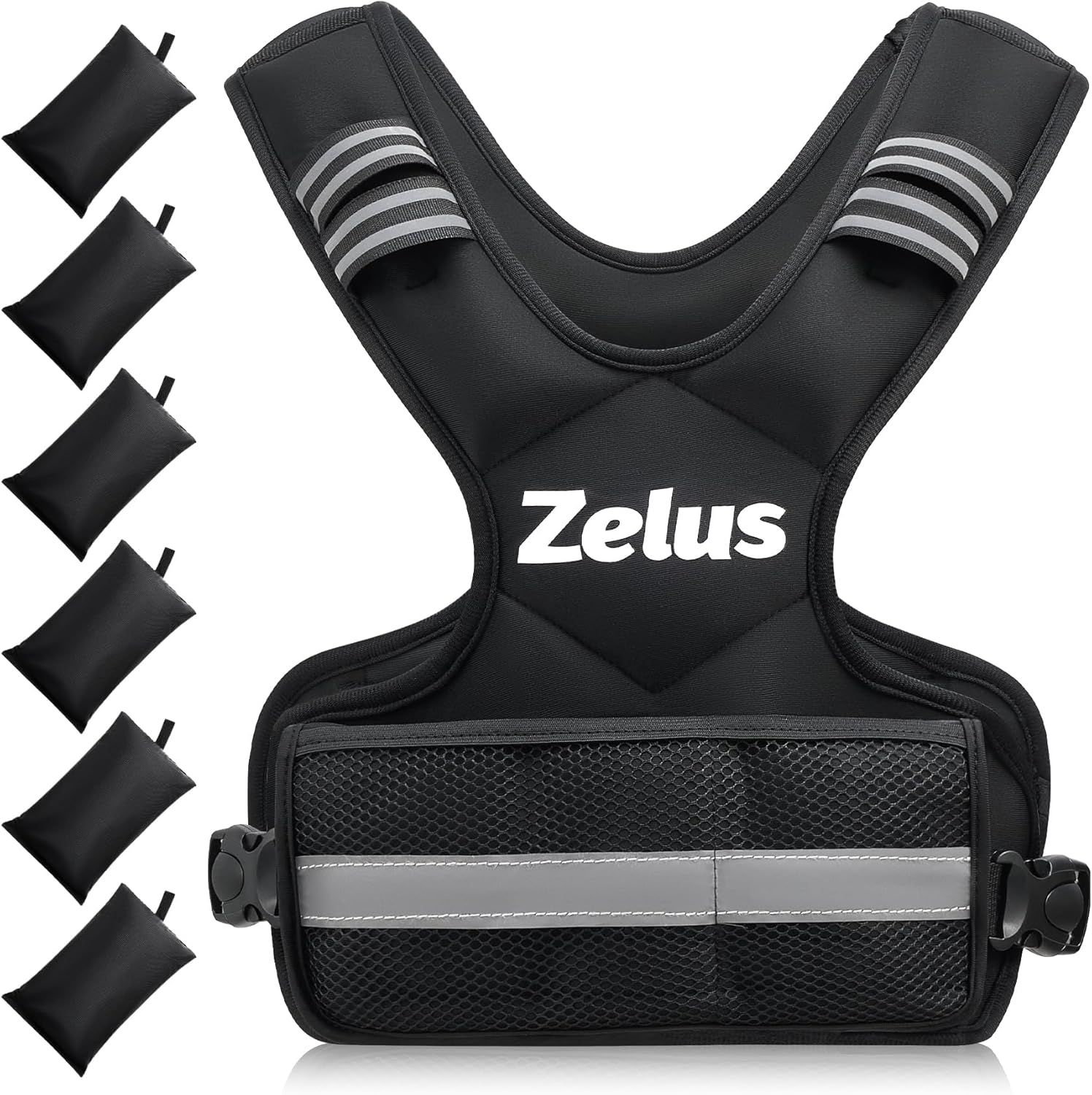 ZELUS Weighted Vest, 11lbs-20lbs