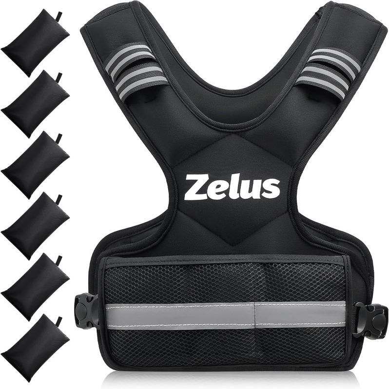 ZELUS Weighted Vest, 11lbs-20lbs