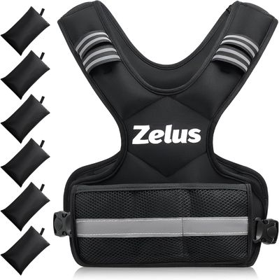 ZELUS Weighted Vest, 11lbs-20lbs