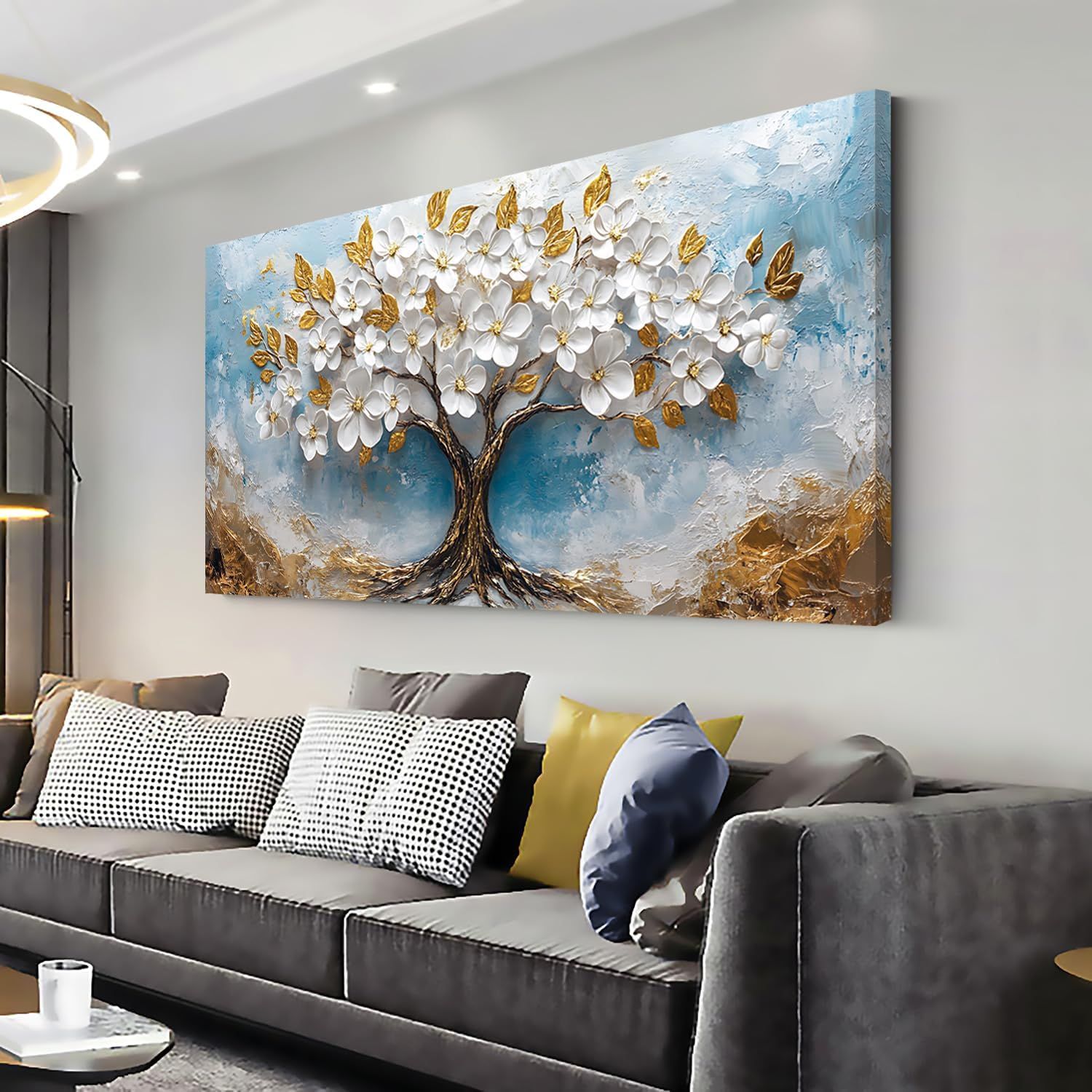*Imperfect* Tree of Life Wall Art Canvas Painting