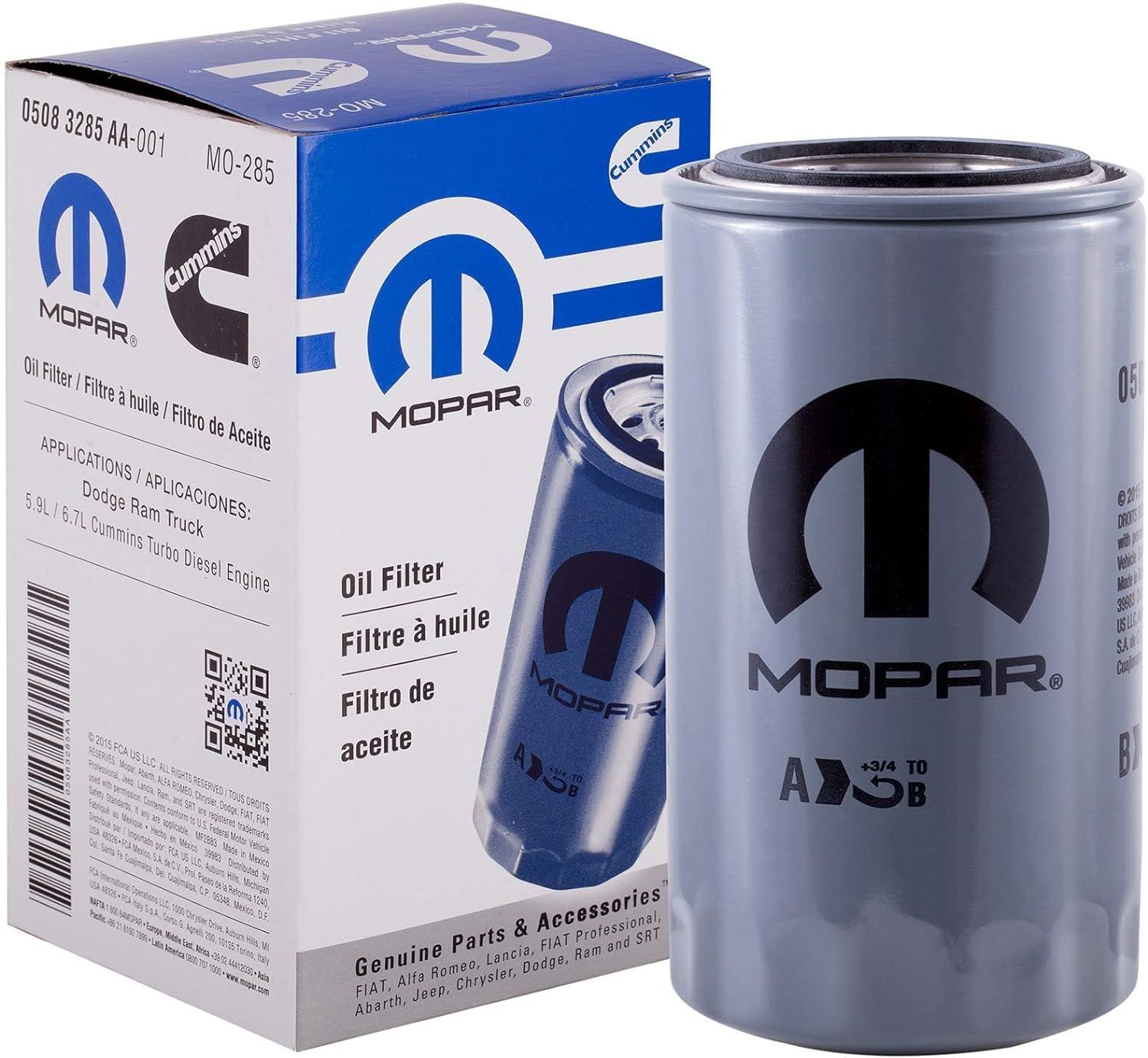 Mopar Engine Oil Filter