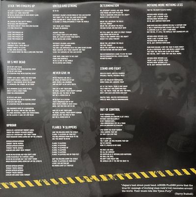 Anger Flares Oi!&#39;s Not Dead, Vinyl