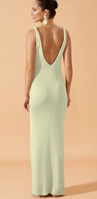 Flook The Label Anaya Dress, Pistachio, Small