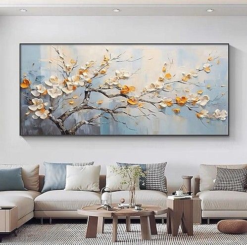 ARTLAND Plum Blossom Tree Canvas Wall Art