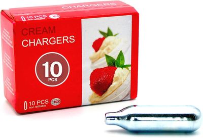 ICO Whipped Cream Charger, 10pcs