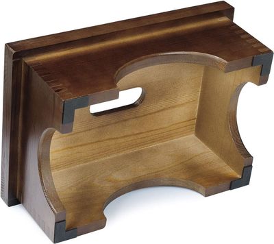 *Imperfect* ECROCY Portable Wooden Step Stool