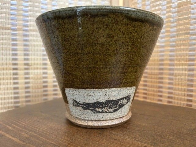 Mackerel Ramen Bowl, Forest Green