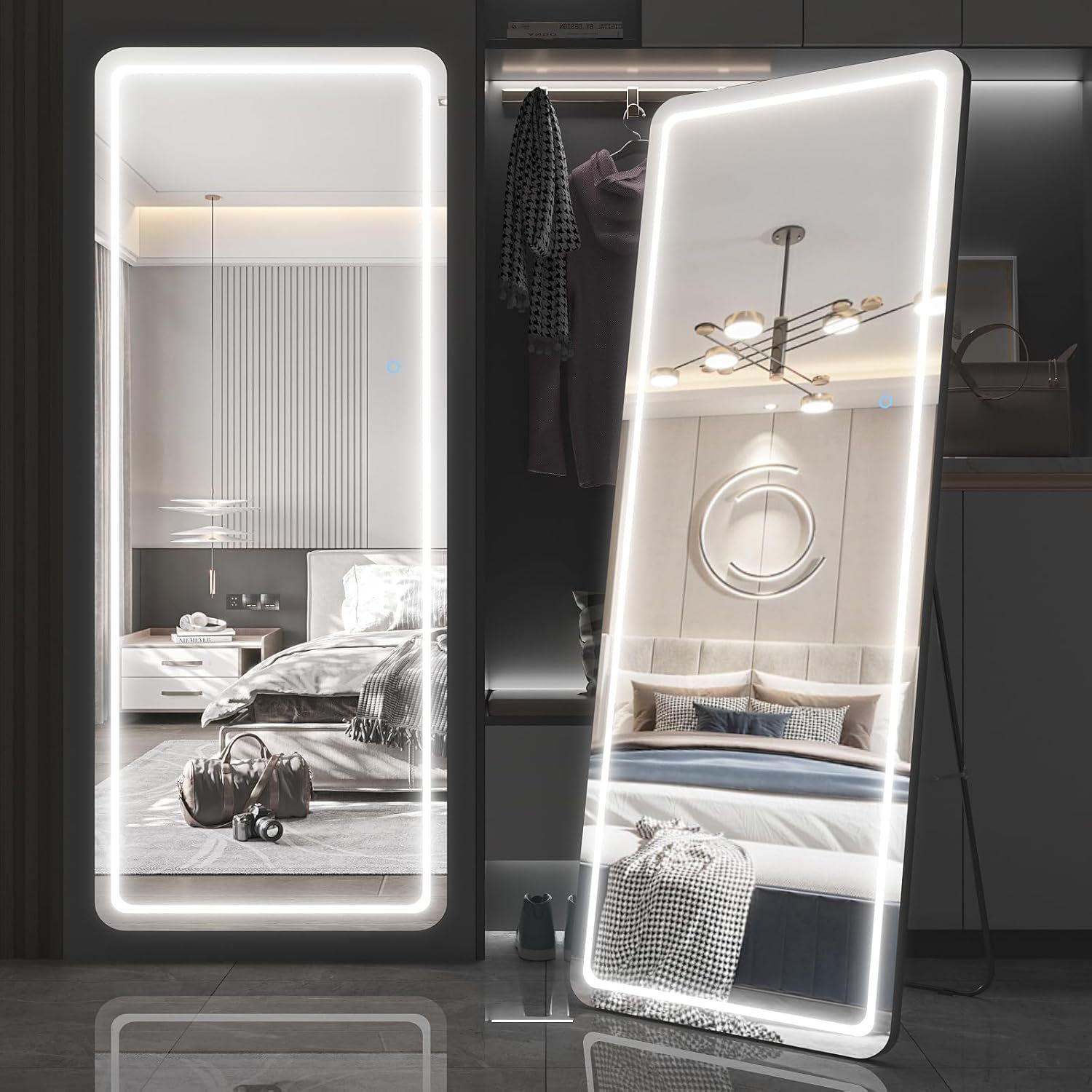 EDTEMI 63&quot;x22&quot; Full Length Floor Mirror