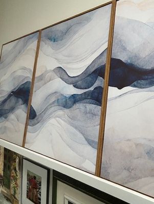 Set of 3 Abstract Art Panels