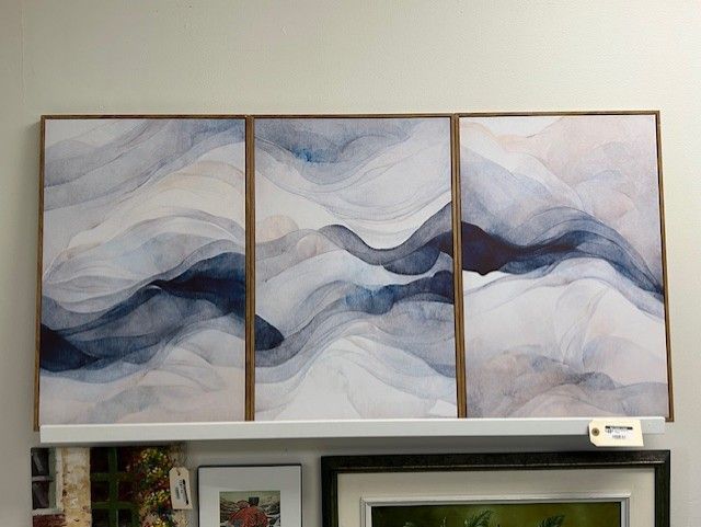 Set of 3 Abstract Art Panels