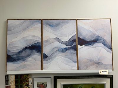 Set of 3 Abstract Art Panels