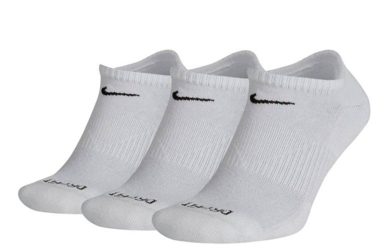 Nike Everyday Plus Cushioned Low-Cut Socks, 3-Pack