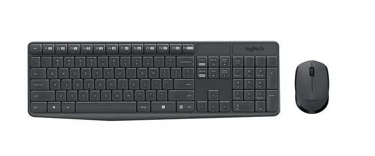 Logitech MK235 Wireless Keyboard and Mouse, French