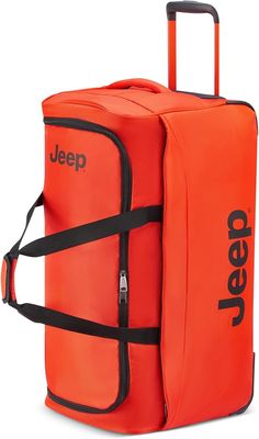 *Imperfect* Jeep Unisex Two Wheel Rolling Travel Duffle Bag, 27&quot;