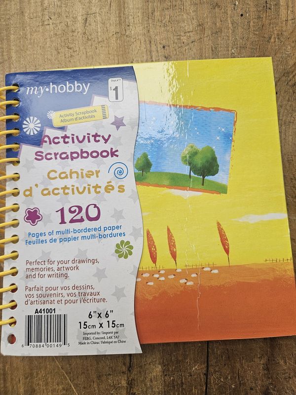 MyHobby Activity Scrapbook, 120 Pages