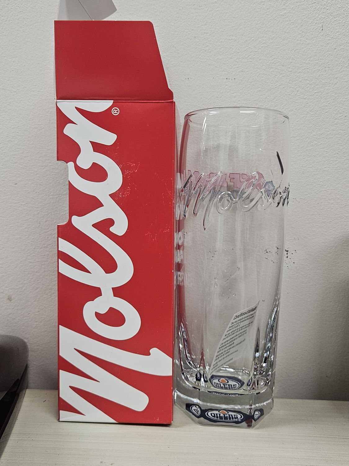 Molson Canadian Beer Glass