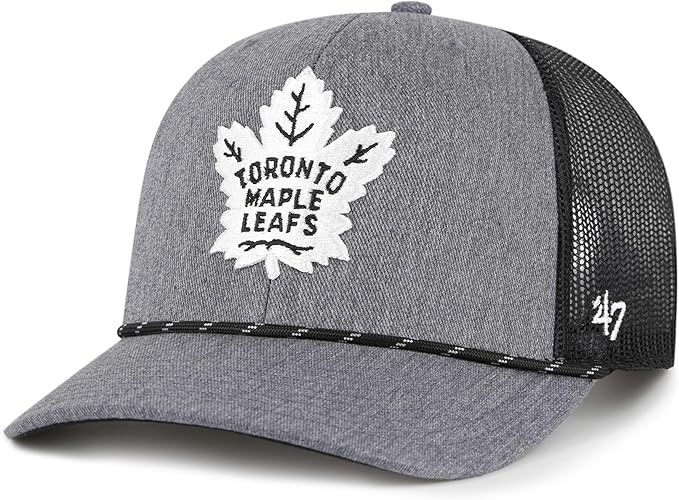 &#39;47 NHL Toronto Carbon Rope Trucker Snapback Hat