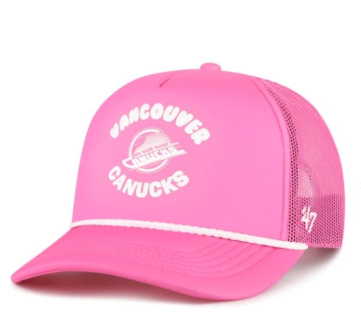 &#39;47 NHL Dial Hitch Bright Side Adjustable Hat - Vancouver Canucks