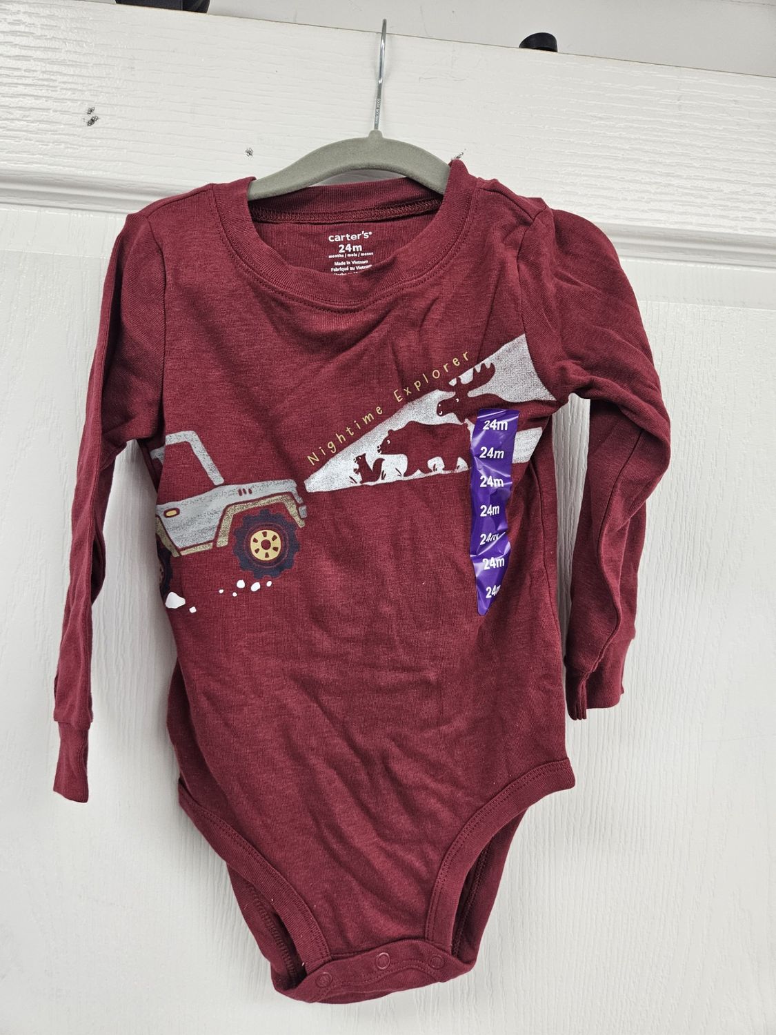 Carter&#39;s Baby Nighttime Explorer Jumpsuit, Size 24M