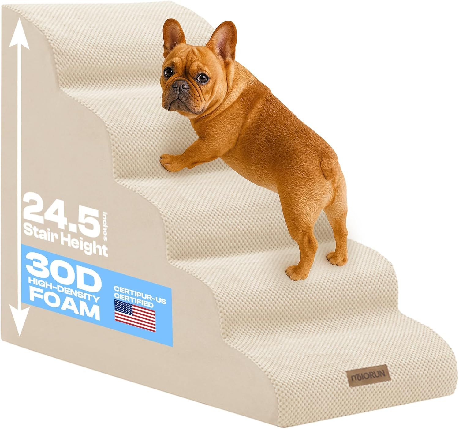 *Imperfect* Miorun 24.5&quot; Dog Stairs