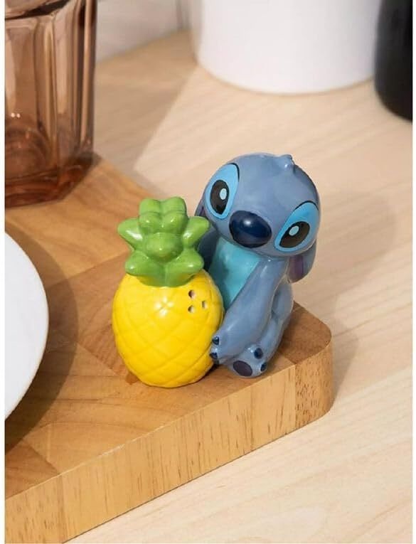 Stitch and Pineapple Salt &amp; Pepper Shakers