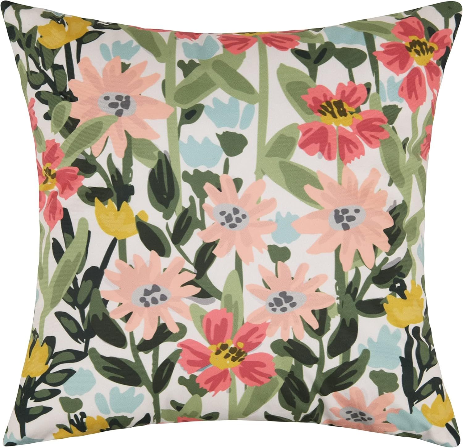 Pyonic Outdoor Throw Pillow; 16&quot; x 16&quot;