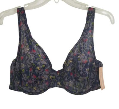 Thirdlove Unlined In Bloom Scoop Bra, Size 42D
