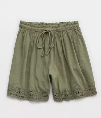 Aerie Off-Duty Gauze Boxer