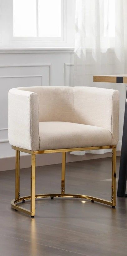 Brayden Studio Kaydance Fabric Iron Arm Chair