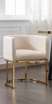 Brayden Studio Kaydance Fabric Iron Arm Chair
