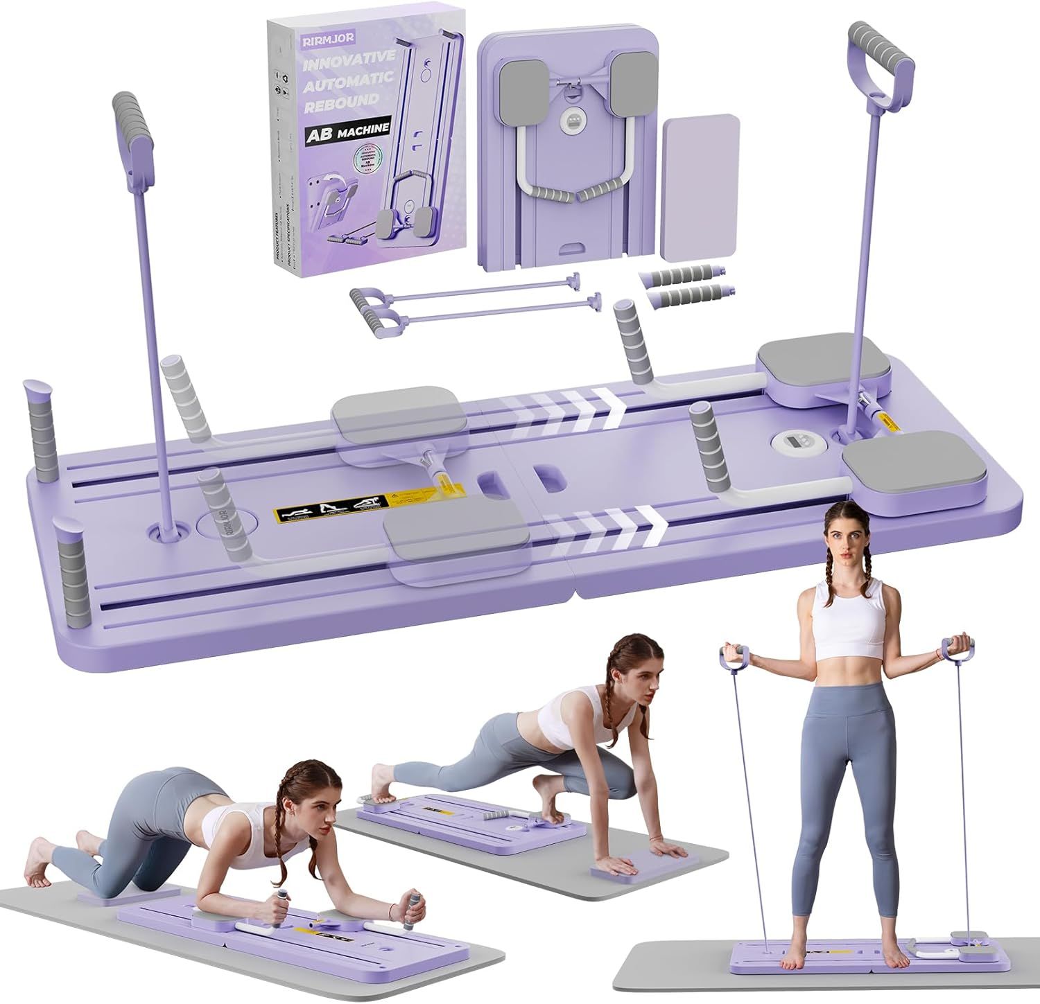 RIRMJOR Upgraded Pilates Reformer Machine