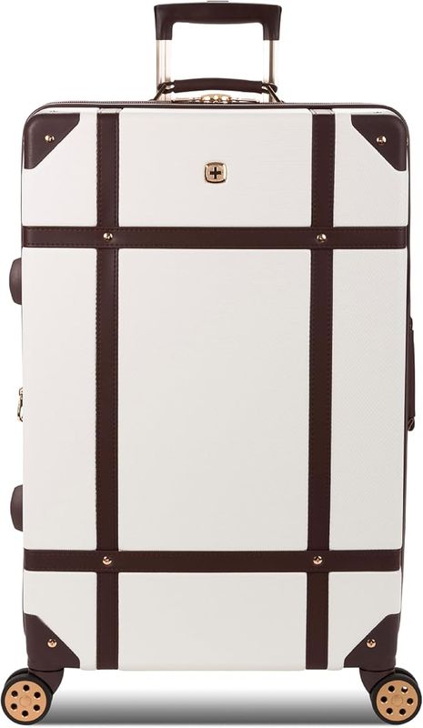 *Imperfect* SwissGear Vintage Trunk Hardside 26&quot; Expandable Luggage