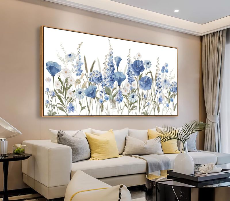 arteWOODS Unframed Elegant Flowers Canvas Wall Art