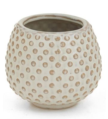 Planter, Ceramic with Dots