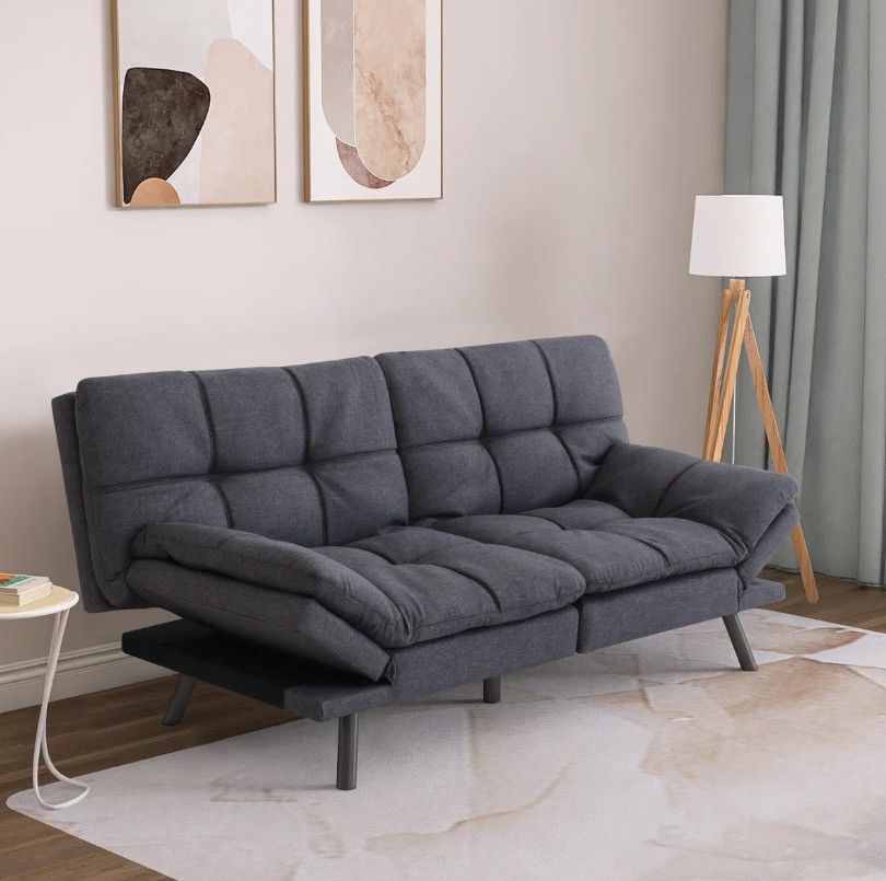 George Oliver Jaykob 71&#39;&#39; Sleeper Futon Sofa Bed