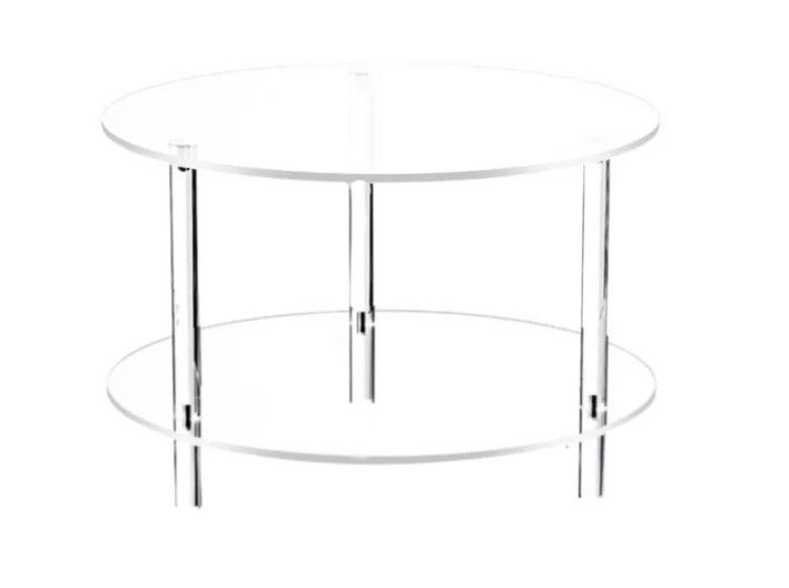 Shangren Acrylic Round Side Table