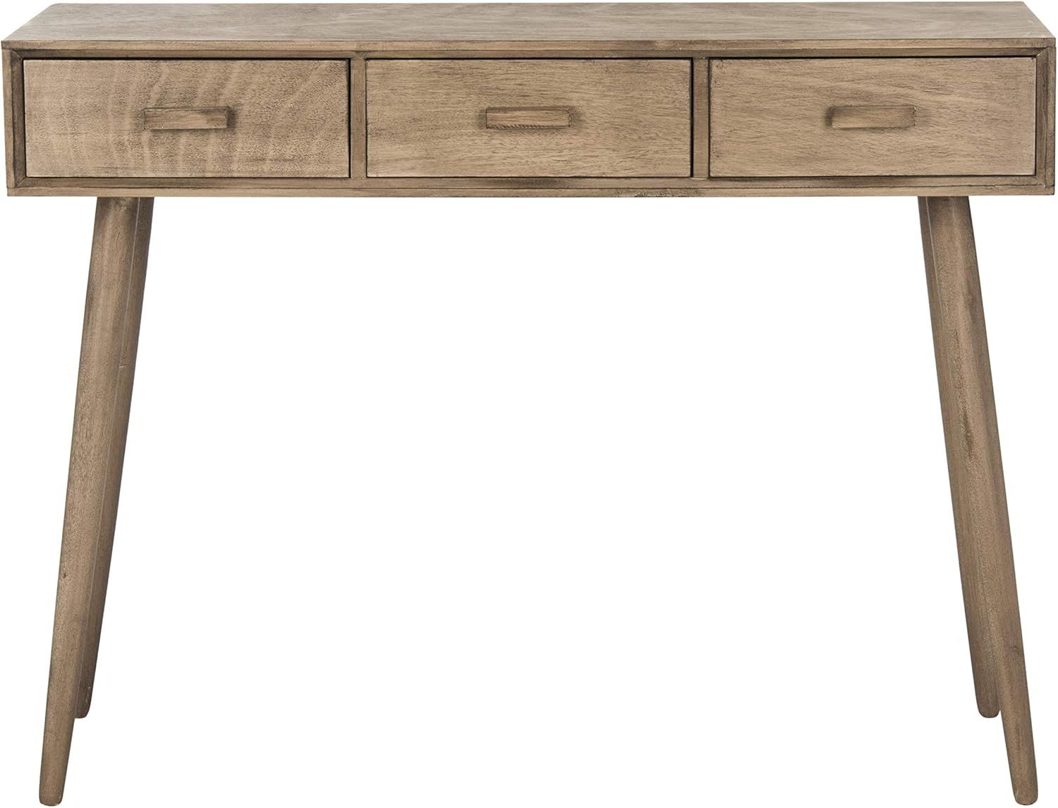 Safavieh Home Albus Desert Brown 3-Drawer Console Table