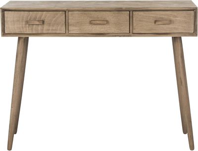 Safavieh Home Albus Desert Brown 3-Drawer Console Table