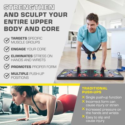 Power Press Press Push Up-Complete Training System