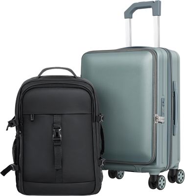 Sinouso Top Opening Carry-On Luggage Set