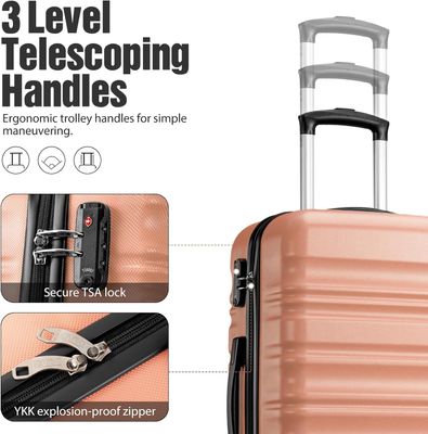 LONG VACATION Carry On Luggage Set