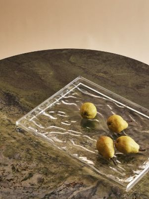 *Imperfect* Kartell Dune Plastic / Acrylic Tray