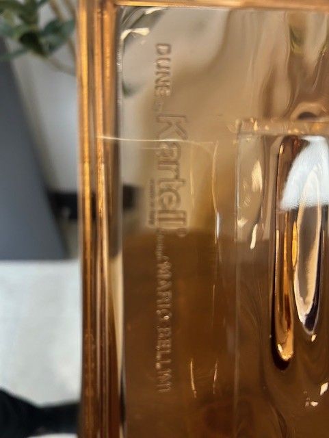 *Minor Imperfection* Kartell Dune Plastic / Acrylic Tray
