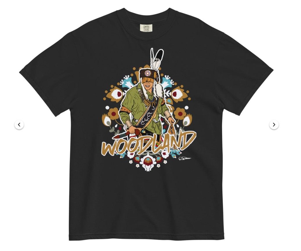 Richard Pine Designs Woodland T-Shirts, Size: L