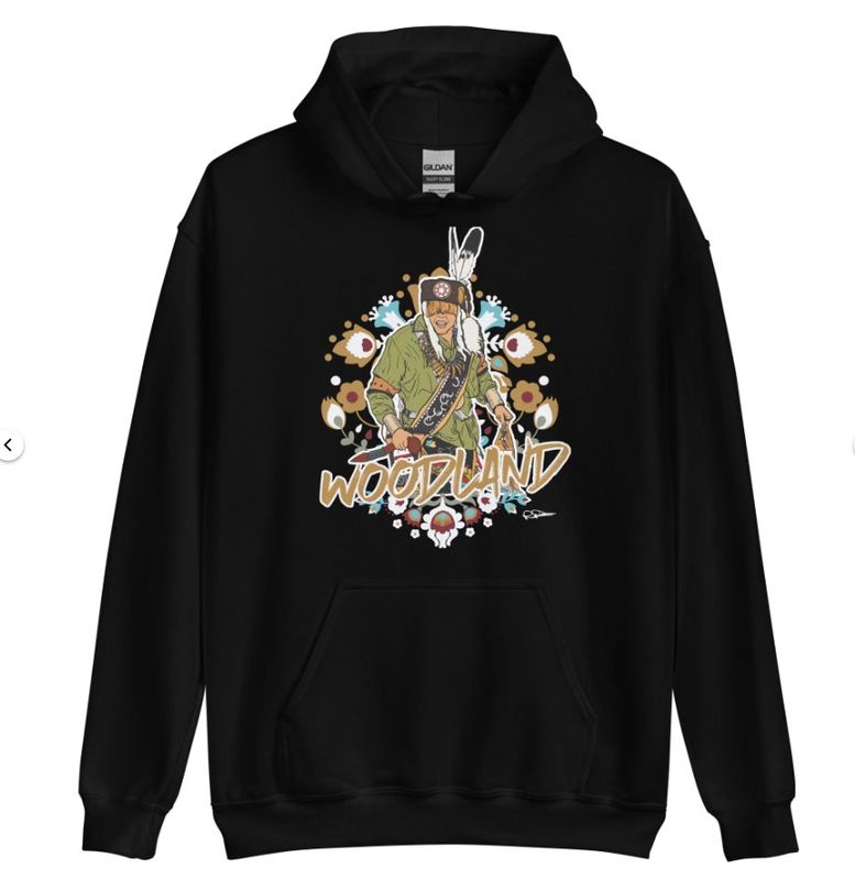 Richard Pine Designs Woodland Showdown Hoodie
