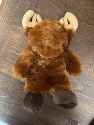 Bear with Me; Moose Stuffie 9&quot;